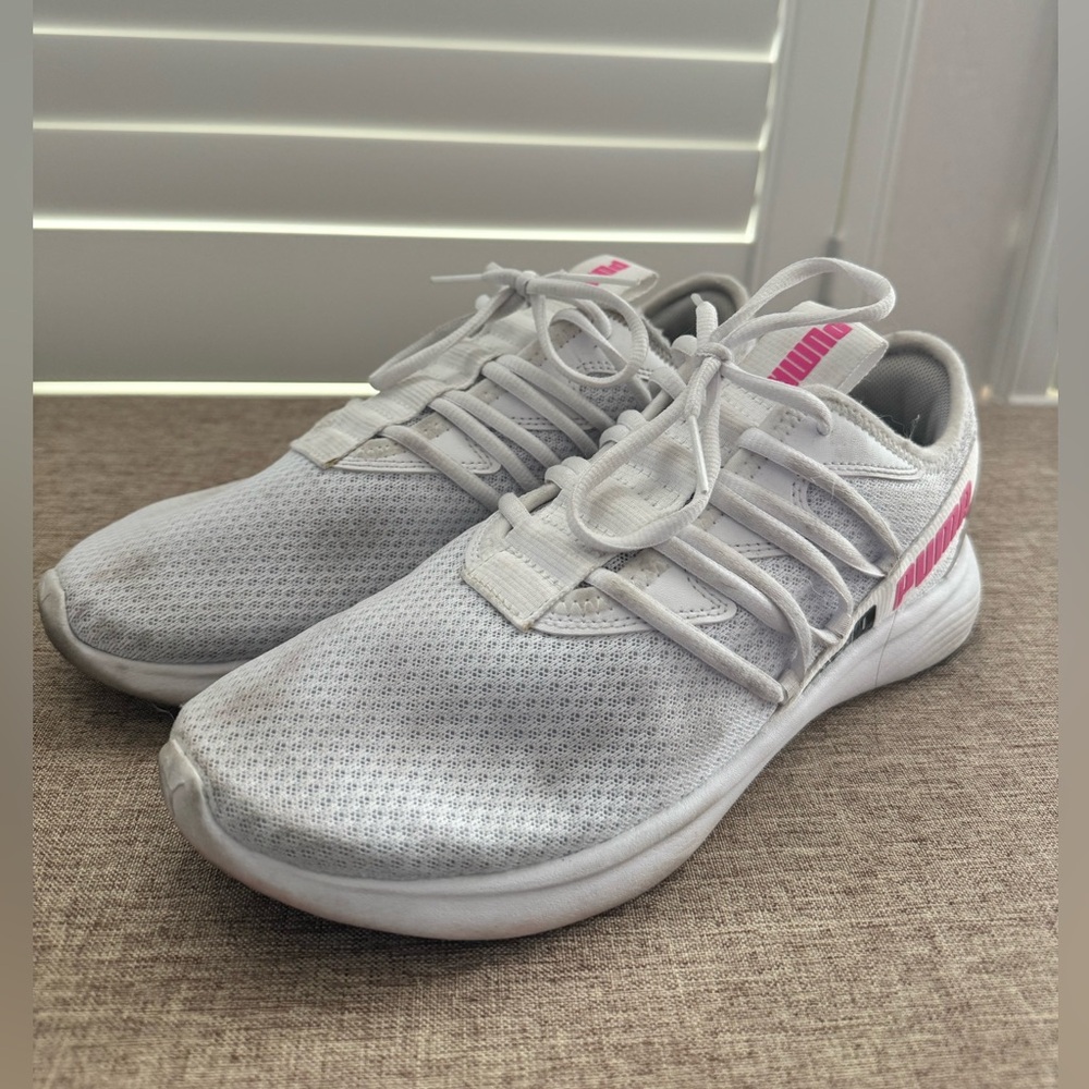 Puma White Sneakers - Picture 3 of 5